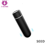 S102_Mini bullet vibrator 10 speed Rechargeable silicon sex toy waterproof wireless bullet vibrator for women【S102】