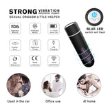 S102_Mini bullet vibrator 10 speed Rechargeable silicon sex toy waterproof wireless bullet vibrator for women【S102】