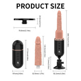 S224_G-spot massage gun female sex toy Thrusting Dildo Automatic Machine