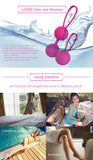 S015_Hot Selling Silicone Ball Remote Controlled Ball Ben Wa Balls Exercise