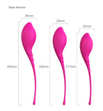 S038_New Ungraded Vibrator Eggs Remote Control Kegel Balls by Application Long Distance Wonderful Gift for Women Girls