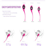 S038_New Ungraded Vibrator Eggs Remote Control Kegel Balls by Application Long Distance Wonderful Gift for Women Girls