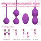 S154_Doctor Recommended Pelvic Floor Exercises Kegel Balls set for tightening and pleasure