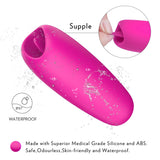 S132_Silicone Electric Adult Sex Toy Vibrating Licking Tongue Dildo Vibrator for Woman Sex Products USB Charging【S132】