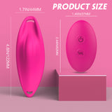 S293-2_Electric mini telecontrol wireless wearable vibrator for massaging women's clit nipple stimulator vibrating【S293-2】