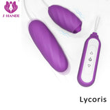 S297-2_2 in 1 ose vibrators adult toy women spiral sex toy with tongue vibrator for female【S297-2】