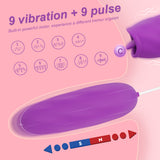 S297-2_2 in 1 ose vibrators adult toy women spiral sex toy with tongue vibrator for female【S297-2】