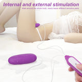 S297-2_2 in 1 ose vibrators adult toy women spiral sex toy with tongue vibrator for female【S297-2】