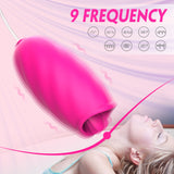 S297_soft silicone tongue licking love egg for women