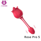 S361-5_Licking tongue rose vibrator G spot rose sex toys