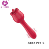 S361-6_tongue rose & G-sport sex toy【S361-6】 oral licking stimulate masturbate adult toys massager For Women