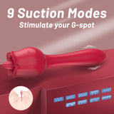 S361-6_tongue rose & G-sport sex toy【S361-6】 oral licking stimulate masturbate adult toys massager For Women