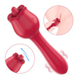 S361-6_tongue rose & G-sport sex toy【S361-6】 oral licking stimulate masturbate adult toys massager For Women