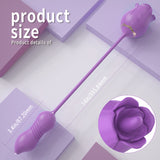 S361-7_Purple Rose vibrator tongue licking sex toy for women