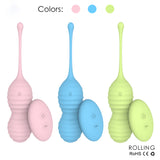 S059_Vibrating Kegel Balls Bladder Control Devices Remote Controlled Kegel Vibrator