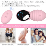 S059_Vibrating Kegel Balls Bladder Control Devices Remote Controlled Kegel Vibrator