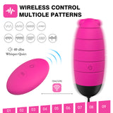 S069_Soft silicone other sex products clitoral stimulation vagina kegel vibrator with remote balls kegel exercise【S069】