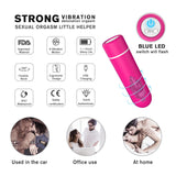 S102-2_9 Speed Bullet Vibrator Powerful Waterproof Vibrating toy