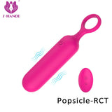 S162-2_Silicone ramote control g spot anal pussy women adult sex toys vibrating bullet small mini bullet vibrator【S162-2】