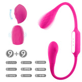 S238_Double Shock Waterproof Love Egg Vibrator For Sale Women