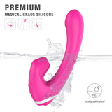 S048_Sex Toys Vibrating Nipple Vagina Pussy Suction Cup g spot vibrator Clit nipple suckers Dildo vibrator sex toys for woman【S048】