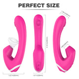 S048_Sex Toys Vibrating Nipple Vagina Pussy Suction Cup g spot vibrator Clit nipple suckers Dildo vibrator sex toys for woman【S048】