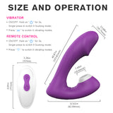 S181-2_Rechargeable Sucking telecontrol Vibrator【S-181-2】 For Woman Nipple Sucker Clitoris Stimulator Tongue Lick Breast Enlarge