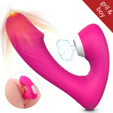 S181_Rechargeable Sucking Vibrator【S-181】 for Woman Nipple Sucker Clitoris Stimulator Tongue Lick Breast Enlarge