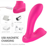 S183_Vibration Usb Rechargeable Wearable Panties G-spot Women Vibrator Clitoris Stimulator S-hande Hot Sale 100% Waterproof Silicone【S183】