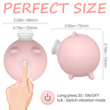 S186_Soft silicone pig sucker clitoral sucking vibrator vagina sucking vibrator for women【S186】