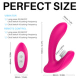 S188_Women Vibrator Remote【S-188】Control 9 Vibration Patterns for Hands free G spot Clit Vibrator for Female