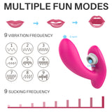 S188_Women Vibrator Remote【S-188】Control 9 Vibration Patterns for Hands free G spot Clit Vibrator for Female