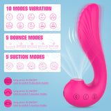 S295_Clitoral Sucking Vibrator Waterproof Nipple Clitoris Stimulator Massager