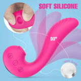 S295_Clitoral Sucking Vibrator Waterproof Nipple Clitoris Stimulator Massager