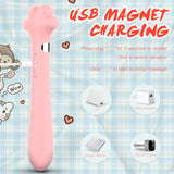 S359_Soft Silicone【S-359】Realistic Massager Wand vibrator Privacy Packaging