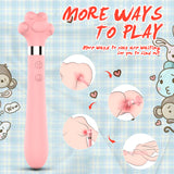 S359_Soft Silicone【S-359】Realistic Massager Wand vibrator Privacy Packaging