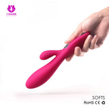 S004_Silicone Sex Products Clitoris Nipple Stimulator Women Adult Couple Sex Toys Vibrating Massage Mini Rabbit Vibrator【S004】