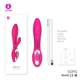 S004_Silicone Sex Products Clitoris Nipple Stimulator Women Adult Couple Sex Toys Vibrating Massage Mini Rabbit Vibrator【S004】