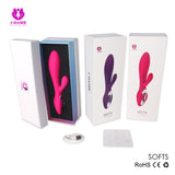 S004_Silicone Sex Products Clitoris Nipple Stimulator Women Adult Couple Sex Toys Vibrating Massage Mini Rabbit Vibrator【S004】