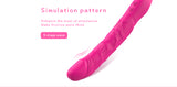 S020-2_Dildo Suction Soft Silicone Realistic Massager Wand vibrator Privacy Packaging