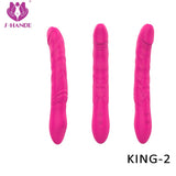 S020-2_Dildo Suction Soft Silicone Realistic Massager Wand vibrator Privacy Packaging