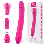 S020-2_Dildo Suction Soft Silicone Realistic Massager Wand vibrator Privacy Packaging