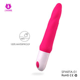 S022-1_Adult soft silicone vibrator sex toy women vibrators in sex products women【S022-1】