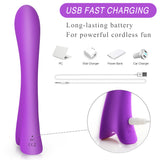 S023_Waterproof Vibrator Dildo Wand Massager sex toys massager Vibrator Toys Sex Adult vibrator sex toys for woman【S023】