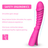 S025_Waterproof Multi Vibrating Functions G-spot Internal Vibrator for Women