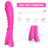 S025_Waterproof Multi Vibrating Functions G-spot Internal Vibrator for Women