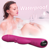 S027-4_Hot Sale Products 9 Vibration Modes Vagina Penis Dildo Massage Adult Sex Toy Women Rabbit Vibrator【S027-4】