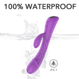 S027-5_Silicone Sex Products Clitoris Nipple Stimulator Women Adult Couple Sex Toys Vibrating Massage Mini Rabbit Vibrator【S027-5】