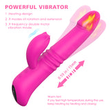 S030_9-Speed Vibrating Large Penis Thrusting Dildo rabbit vibrator sex toy heating Vibrator Sex Toy For Woman【S030】