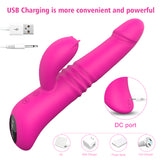 S030_9-Speed Vibrating Large Penis Thrusting Dildo rabbit vibrator sex toy heating Vibrator Sex Toy For Woman【S030】